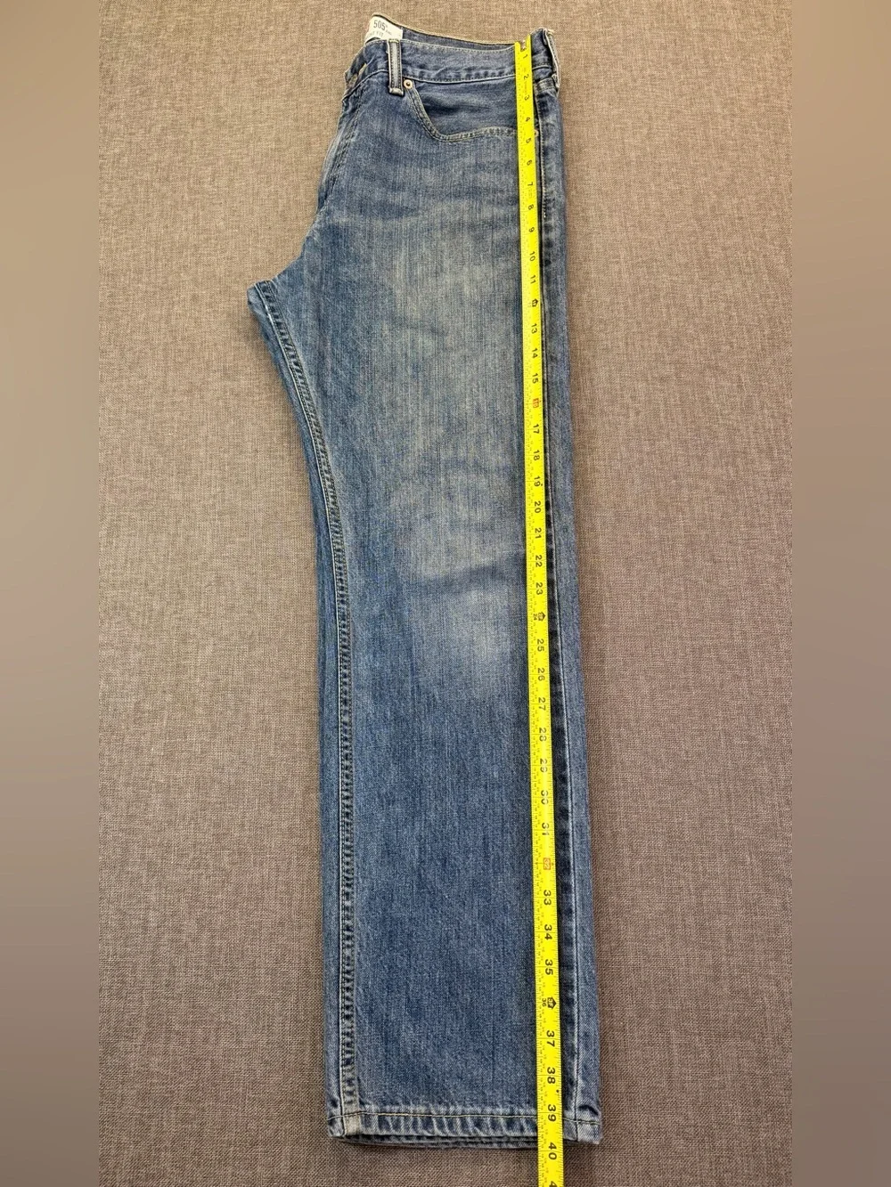 Levi's Men’s Light Blue Relaxed Straight Jeans 33X30